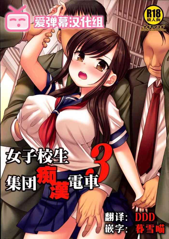 joshikousei shuudan chikan densha 3 cover