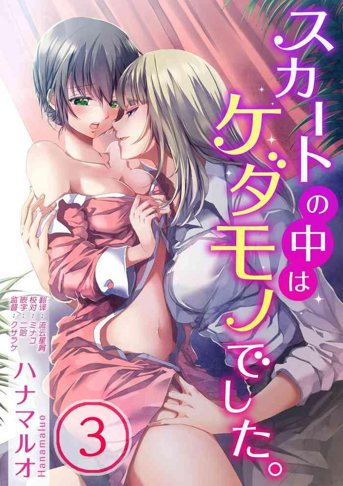 skirt no naka wa kedamono deshita ch 3 cover