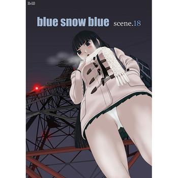 blue snow blue scene 18 cover