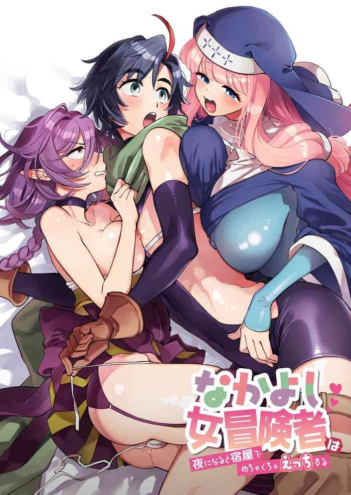 nakayoshi onna boukensha wa yoru ni naru to yadoya de mechakucha ecchi suru cover